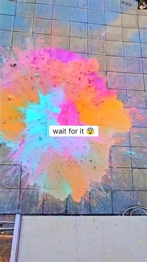 Color Explosion in Slow Motion… This is So Satisfying 🤯”#satisfying #colorburst #slowmo #asmr