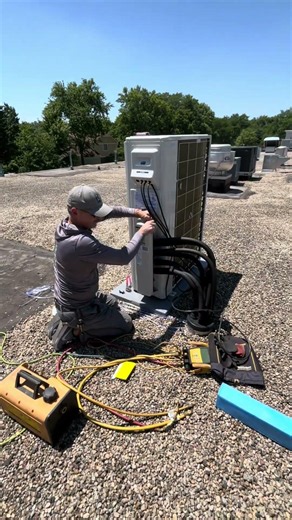 Watch Us Install a Full Commercial HVAC System Day 2 | Duct Professor
