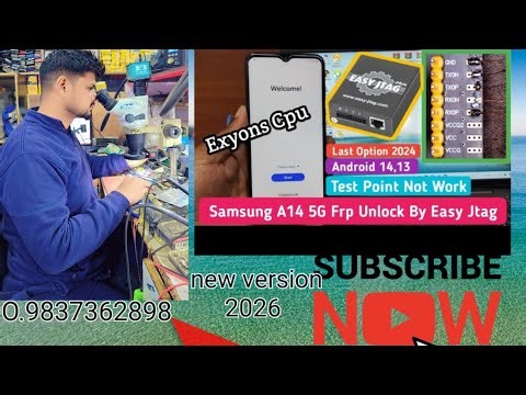 samsung a145f frp easy jtag ,a14 frp #trendingvideo #viralvideo 6 January 2026