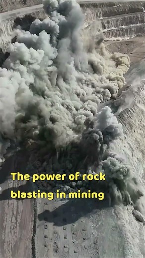 The power of Rock blasting in mining