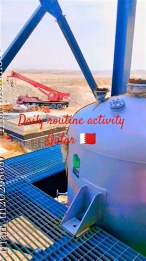 daily routine activity Qatar 🇧🇭 #biodiesel plant #welding fabrication #the fabrication lab #trending