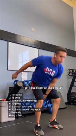 Try this full body kettlebell workout 👇 Simple. Effective. No fluff. 15 squats 15 curls 10 hand-to-hand swings 10 presses 5 snatches each side 10 sumo deadlift high pulls 2–5 rounds This trains your whole body without overthinking it. No long workouts. No random exercises. Just a plan that actually works when life is busy. If you’re tired of starting over and want a clear path to getting stronger and staying consistent, comment BUILDUP and make sure you’re following @bustostraining so you get t