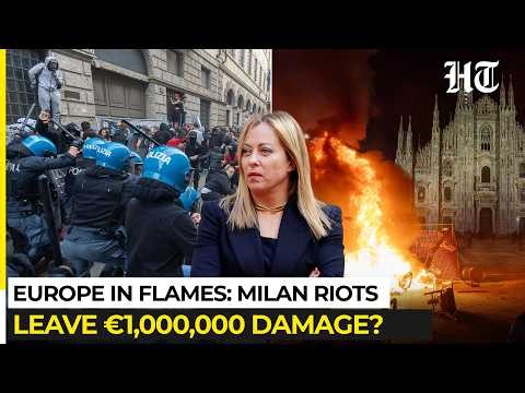 Luxury Stores Shut, Barricades Burn: Why Italy Is Sending 500 Soldiers To Milan? |Europe, Meloni, EU