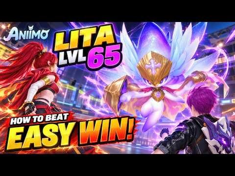 LITA Level 65 EASY WIN! 🔥 How to Beat Lita Level 65 - Aniimo