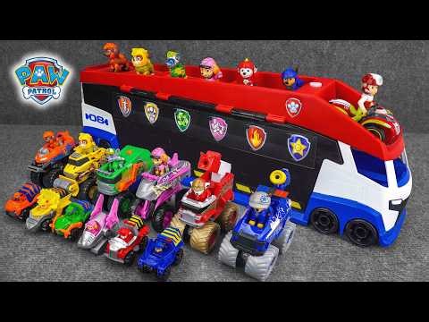 Unboxing Paw Patrol Toys Collection | Paw Patrol Rescue Wheels Monster Truck| Big Transport Vehicles