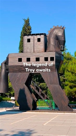 Explore Troy’s ancient site and museum treasures in Çanakkale. #GoTürkiye