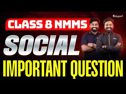 NMMS Social Science | Most Important Questions | Eduport
