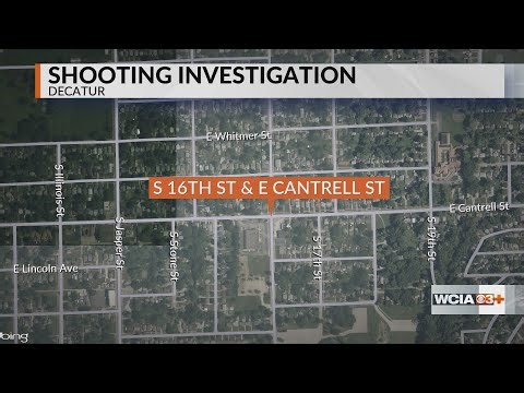 23-year-old hurt in weekend Decatur shooting; police investigating