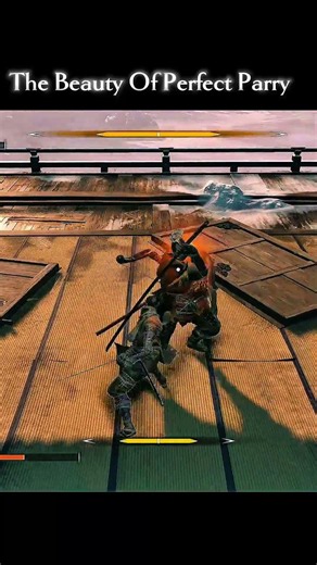 sekiro vs genichiro with perfect parry @GhostRealmGaming #viralshorts #trendingshorts #sekiro