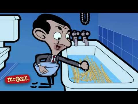Mr Bean Cooks Spaghetti In The Bathtub 🛁 | Mr Bean Animated Season 1 | Funny Clips | Mr Bean