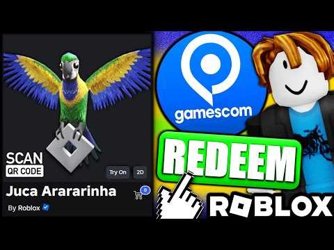 REDEEM NOW! HOW TO GET Juca Arararinha (ROBLOX gamescom 2026)