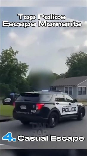 TOP POLICE ESCAPE MOMENTS