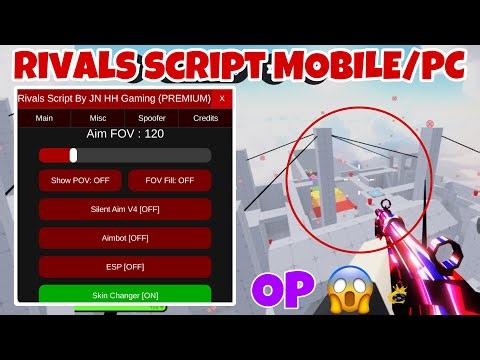 RIVALS SCRIPT - NO KEY | Silent Aim V4, Skin Changer, OP Auto Win, Wall Bang, Staff Detector & More🔥