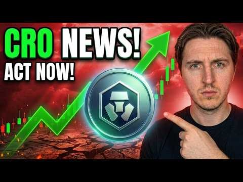 Crypto.com CRO Coin BREAKING PRICE NEWS!!! (DO THIS NOW!)