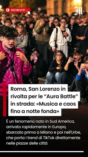 Aura Battle, cos'è la sfida che impazza a San Lorenzo e tormenta i residenti