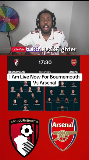 Bournemouth vs Arsenal: Live Match Update