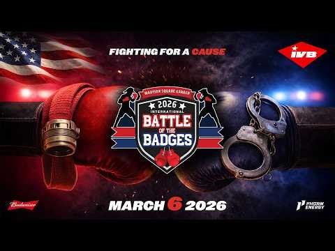 LIVE BOXING | International Battle of the Badges | 2026