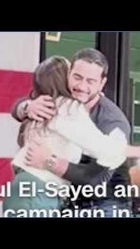 Abdul El-Sayed and AOC campaign in Michigan
