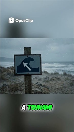 When the Sea Pulls Back: A Tsunami Warning Sign #shorts