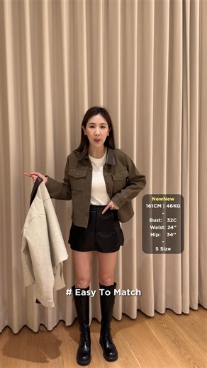 ☁️ Reversible Style, Everyday Elegance The ultimate jacket that balances sophisticated style with cozy comfort. Reversible design and delicate gold buttons let you switch up your look effortlessly—perfect for layering or standing out on your own. 💖 WOOL-BLEND LEATHER-COLLAR JACKET (01180079) 🛒 Add to cart >> https://girlsmonday.com.my/dfuce . Highlights: ✨ Reversible design for versatile styling 🖤 Leather collar adds a polished, modern touch 🔹 Delicate gold buttons for subtle elegance 👜 Con