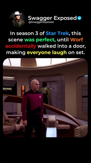 The Star Trek Blooper Where Worf Ruins The Scene 😂🚀