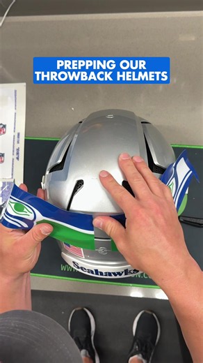 Behind the build #nfl #seahawks #football #bts #equipment | Football Equipment