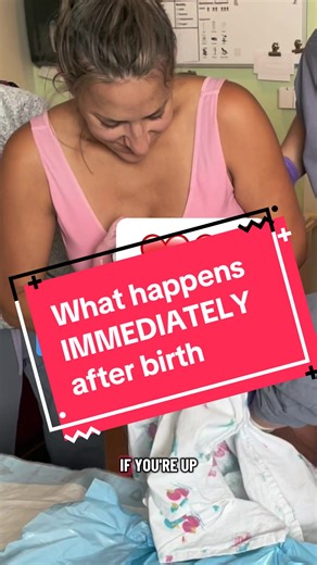 11 years doing this job and this what I COMMONLY SEE (also what I experienced 3x) after stable v birth🩷 this obviously varies, but hopefully will give those of you having a hospital birth, a general idea of what often happens! 🩷#postpartum #birth #pregnacy #laboranddelivery