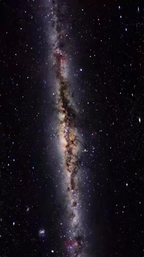 This galaxy is still feeding its black hole.This is Centaurus A, one of the closest active galaxies to Earth.Behind that dark band of dust lies a supermassive black hole about 55 million times the mass of the Sun, actively feeding at the galaxy’s core. The galaxy itself is thought to be the result of an ancient merger between two galaxies, leaving behind the striking structure we see today.The first half of this video is a zoom into Centaurus A created using imagery from the European Space Agenc