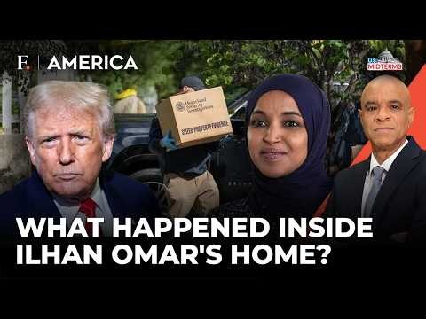 'Freaked Out’: What Did US Agents Seize in Ilhan Omar's Home Raid? | Firstpost America | N18G