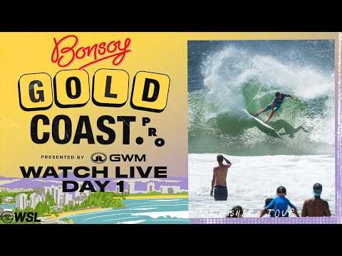 🔴 LIVE - Bonsoy Gold Coast Pro presented by GWM 2026 - Day 1