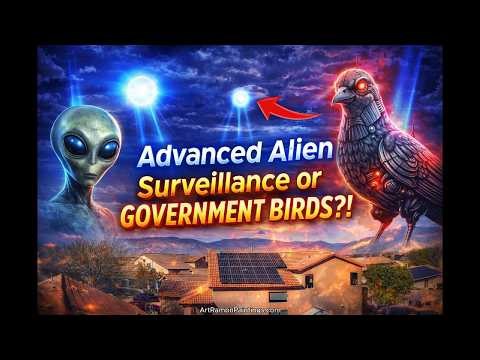 Government Birds or Advanced Alien Surveilllance?