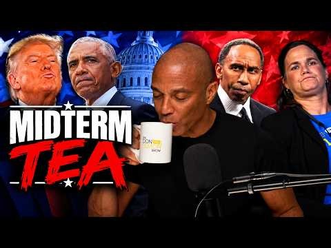 Midterm Tea EP 3: Trump's Obsession With Men, Makeup & Obama Warned Us. Now Look At  This MAGA Mess!