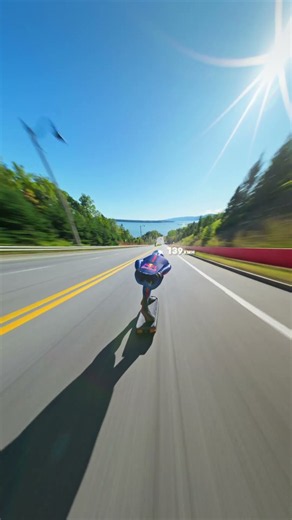 WORLD RECORD Skateboard Speed 🛹