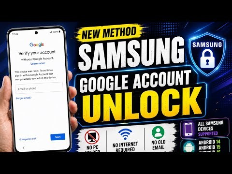 2026 New Method All Samsung FRP Bypass Unlock All Android 12-13-14 | Gmail AccountRemove
