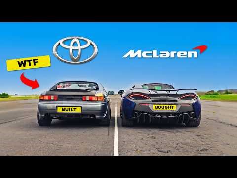 TUNED SUPER CAR vs HONDA K24 TURBO POWERED TOYOTA