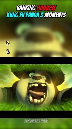 Ranking The Funniest Kung Fu Panda 3 Moments 😂 (Part 3) #usa