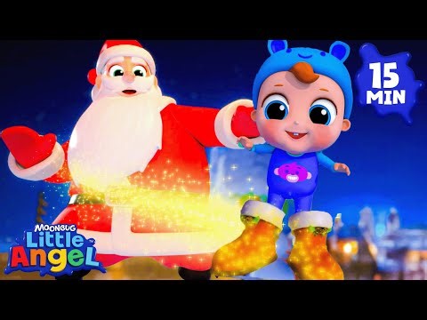 Santa's Magic Present! 🎅✨ | Little Angel And Friends Kid Songs