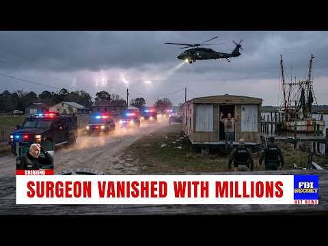 US MARSHALS HUNT Fugitive Surgeon 2,100 Miles — Caught Living as Fisherman