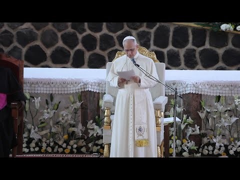 World being 'ravaged' by 'tyrants' says Pope in Cameroon | AFP