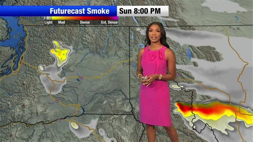 Warm stretch ahead for Spokane, Coeur d'Alene before rain returns