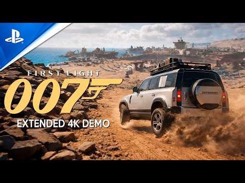 007 FIRST LIGHT New DLSS 4.5 Gameplay Demo | Stealth ACTION SINGLE PLAYER like Tomb Raider & Hitman