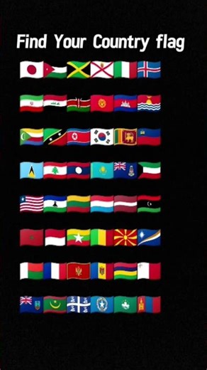 👉 Find Your Country Flag 🌍 | Emoji Challenge 2026 🤯 Only 1% Can Win! #find #mindgames