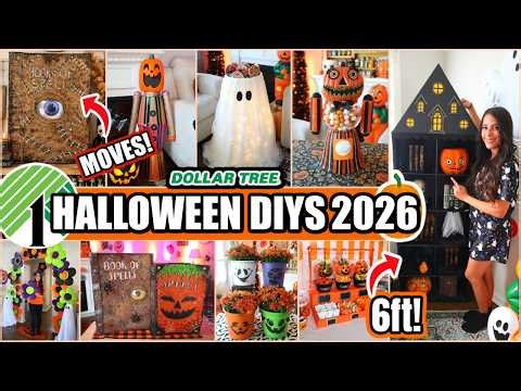 DOLLAR TREE HALLOWEEN DIYS 🎃 (The Best, Easiest Halloween DIY's Ever for 2026)