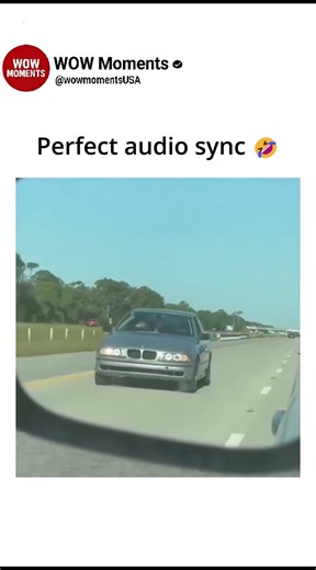 Perfect audio sync 🤣