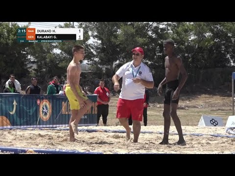 Henrico Pieter DURAND (NAM) vs. Galfin Wagira KALABAYI (KEN) • KnockOut • Men's BW 60Kg
