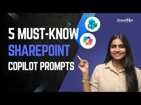 5 Best SharePoint Copilot Prompts You Need to Try | SharePoint Designs