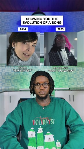 Showing You The Evolution Of A Song: Lil Uzi Vert "What You Saying" & Indila "Love Story" #shorts