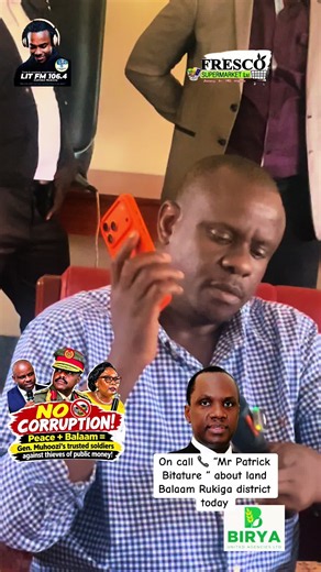 Patrick Bitature call about land issues in Rukiga district