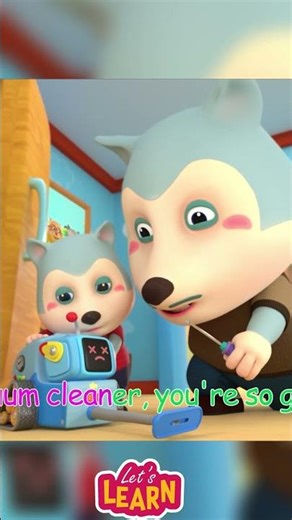 Wolfoo Saves the Vacuum | Learn to Clean Up!