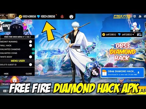 FREE FIRE DIAMOND HACK || UNLIMITED DIAMOND SCRIPT MOD APK 2026 || FREE FIRE NEW MOD MENU OB53